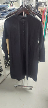 Que Kjole M. Enkelt Sort Bling